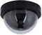 Dummy Fake Simulierte Überwachungssicherheit CCTV Dome Kamera Indoor Outdoor mit Einem LED-Licht, Warnaufkleber mit 1 LED-Licht