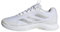 adidas Women's Avacourt 2 Tennis Shoes, Cloud White/Silver Metallic/Grey One, 6 UK