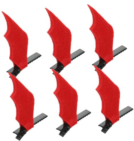 LALADEFIEE 3paires Pince à Cheveux Forme De De Chauve- Accessoire De Costume Halloween Parfait Pour Cosplay Célébrations Ensemble