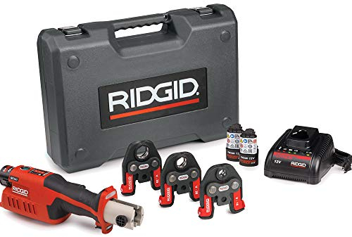 RIDGID 59183 Modell RP 241 Kompressionswerkzeug-Set mit Backen RF-s16-20-25, 12 V