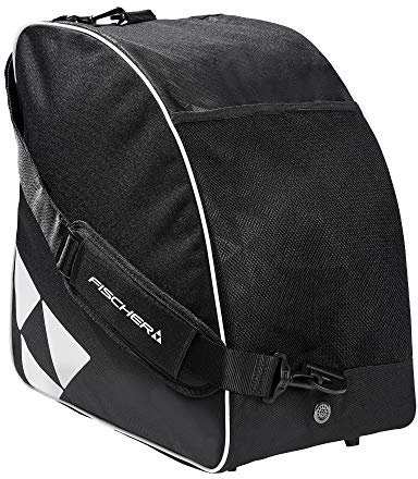 Fischer Skibootbag Alpine Eco, schwarz/weiß