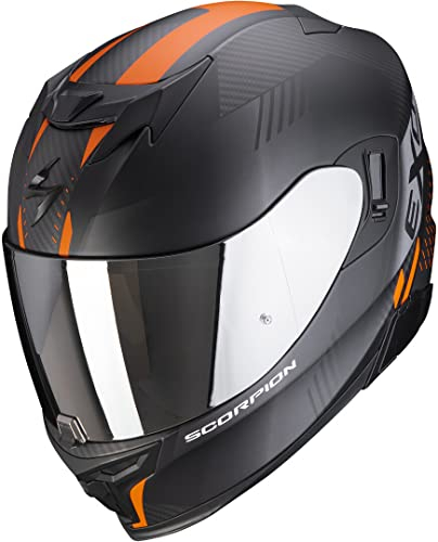 Scorpion EXO-520 AIR LATEN Matt Black-Orange M