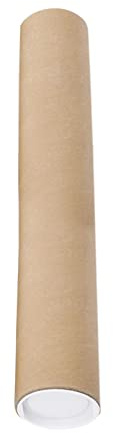 MagiDeal Long Cardboard Large Poster Tubes for Mailing for Document Poster Shipping, 70cm