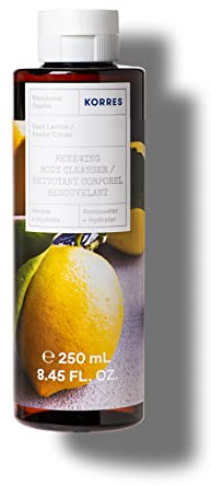 KORRES Basil Lemon Renewing Body Cleanser, 250 ml