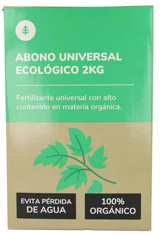 PLANETA HUERTO | Abono ECO Universal Planeta Huerto 2 kg - Abono Fertilizante Orgánico Completo para Jardín y Huerta