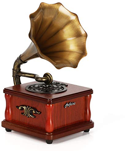 Retro Plattenspieler (Braun)