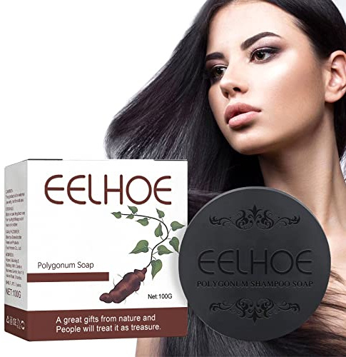 Shampoo Solido, Shampo Solido per Capelli, Barretta shampoo, Naturale Shampoo Bar Sapone per Crescita Capelli, Promuove la Crescita dei Capelli e Previene la Caduta dei Capelli