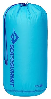 Sea to Summit Ultra-SIL Stuff Sack, Ultralight Outdoor and Travel Storage, 20 Liter, Atoll Blue