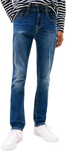Tommy Jeans Uomo Jeans Scanton Slim Fit, Blu (Denim Dark), 30W/28L