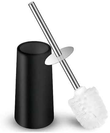 Black Toilet Brush | Stylish Loo Brush For Modern Bathrooms | Durable & Hygienic Cleaning Accessory