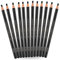 Augenbrauenstift Tattoo Makeup 12 Stück Augenbrauenstift Waterproof für NatüRlich Augen Make-Up,Wasserdicht Langanhaltend Augenbrauenstift Permanent Eye Brow,Brow Pencil Set For Marking(Schwarz)