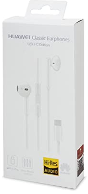 Auriculares Huawei CM-33 / USB-C/Manos Libres/Blanco