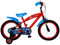 Spiderman Marvel 16 Zoll Kinderfahrrad blau/rot mit Zwei Handbremsen - Sicherheit, Komfort und Spaß in einem!