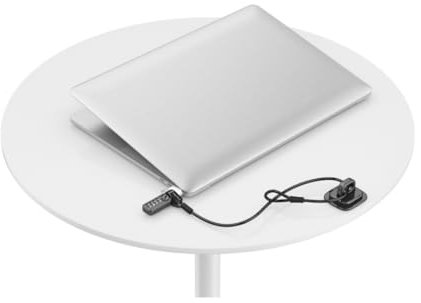 Multplx Ultimate Universal Laptop Security Lock System | Anti-theft For All Laptops, Tablets, Notebooks | 4 Digit Combi Lock | 1.7m Steel Security Cable | Fix Point To Secure Cable