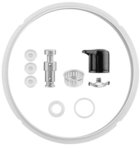 Parti di Ricambio per Instant Pot Duo 3-Qt, Diametro Interno ed Esterno di 20 e 22cm Anello di Tenuta in Silicone per Accessori per Pentole a Pressione Elementi Essenziali per la Cucina