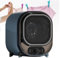 ZJHESXV Portable Condenser Tumble Dryer 0.8kg Load Capacity - Compact Mini Spin Dryer for Counter Top or Wall Mounted Use 5kg Capacity - Small & Efficient