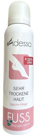 Adessa Vegan fotvård skum för torr hud, 150 ml