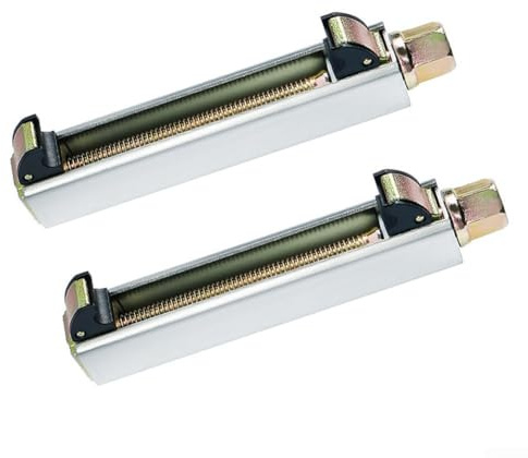 CYRENT Set di 2 attrezzi per compressore a molla per moto, con apertura ganascia da 105 mm, per smontaggio e rimontaggio sicuri delle sospensioni, compatibile con molle elicoidali classiche e moderne