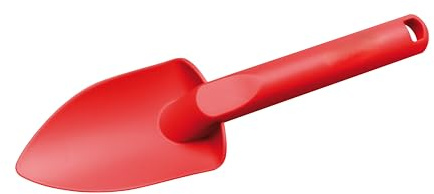 Ameisenkeks Pala de arena resistente para niños – Pala ergonómica con mango suave, estable y de color fuerte, 20,5 cm