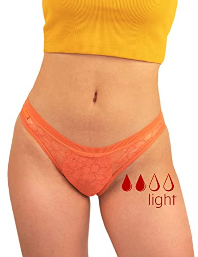 Cool Period Ultra absorberande bomullstrosor i menstrull, inkontinens och lätta urinläckage trosor för kvinnor, urinskyddsunderkläder, tvättbara menstruationstrosor