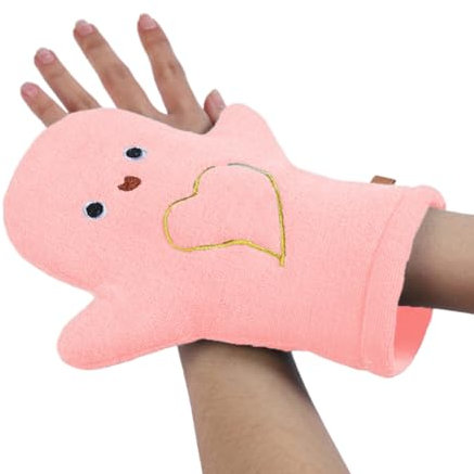 QEQSHQO Waschlappen Waschhandschuh mit Tiermotiv Badewannenspielzeug für fröhlichen Badespaß Babywaschlappen für die Badewanne weicher Handtuchfrottee für Babys und Kinder ab 0+ Monaten