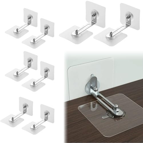 Möbel Wandanker,8pcs Möbel Kippsicherung Set,Kippschutz Möbel Wandanker,Kippsicherung Möbel für Kleinkinder,Anti Kipp Möbelgurte Wandbefestigung,Baby und Kinder Schutz Universal Sicherungsgurte