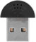 Ouitble Mini microfono USB 2.0 microfono microfono vocale audio mic adattatore plug and play per PC laptop e computer desktop (nero)
