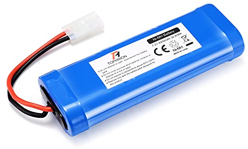 HT TopHinon 4500mAh 7.2V NiMH Pack de Course de Batterie RC pour Les Voitures modèles, Avions, Robot (Jouet), Pack de Batterie Haute Performance RC + Coaster comme Un Cadeau