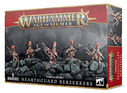 Warhammer: Age of Sigmar - Fyreslayers' Hearthguard Berzerkers