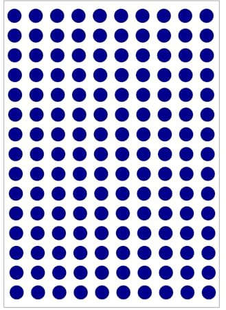 3000 Dot Stickers, 10mm Coloured Round Dots Stickers Sticky 20 Sheet Labels Sticker 10 Colours Assorted Self Adhesive for Event Activity Schools Coding Inventory DIY Crafts Purple