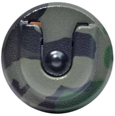 UAYESOK Radio Mic Mount, CB Radio Microphone Holder, Hang Up Clip Holder with 3M Adhesive Back for Midland Kenwood Motorola Baofeng CB PMR Mobile Radio for Car Jeep Home Office (Camouflage Green, 1)