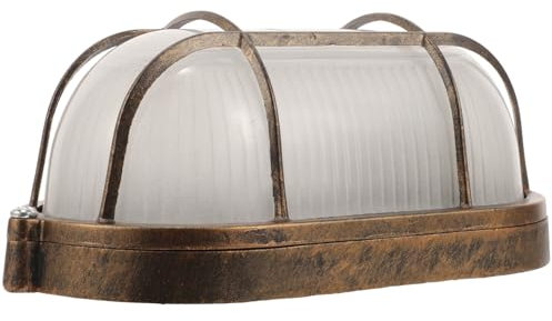 INOOMP Saunaraum-Explosionslampenlicht Schottleuchte Wandleuchte Für Wand Oder Decke Nasser Standort Für Saunaräume Beständig Gegen Hohe Temperaturen Runde Pools