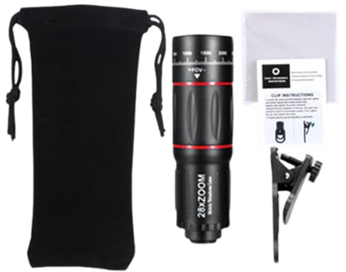 Objectif d'appareil photo pour téléphone portable, téléobjectif pour téléphone portable | Objectif zoom grand angle, objectif d'appareil photo multifonction pour smartphone, accessoire d'appareil