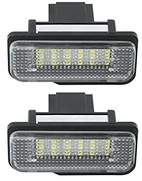 MR-Style LED-registreringsskyltbelysning lämplig för Mercedes SLK (typ R171)