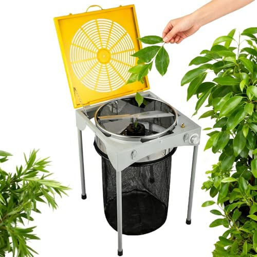 Vdniduir Electric Leaf Trimmer,Bud Leaf Trimmer,Speed Adjustable, with Large Collection Table, for Hydroponic Plants and Flowers