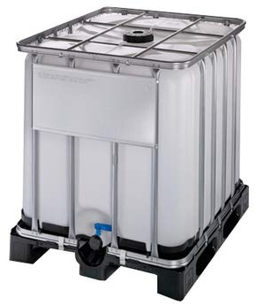 Werit Conteneur réservoir 600 litres avec palette en plastique