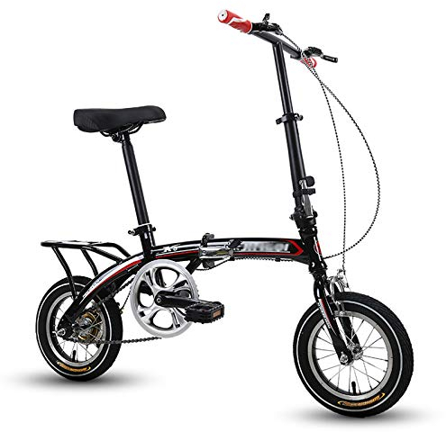 ZDXC Hopfällbar cykel 30 cm studentcykel vuxen kompakt hopfällbar cykel mini lätt hopfällbar cykel till jobbet skolcykel