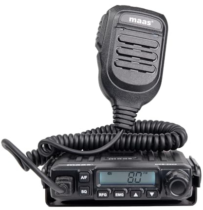 KCB 2000 Emisora CB 27 MHz 40 Canales Am/FM Voltaje 12 voltios con Conector de mechero 12v
