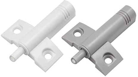 10x Öl Türanschlagdämpfer mit Feder Türdämpfer Tür Dämpfer Anschlagdämpfer in 2 Farben zum auswählen (Weiss)