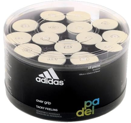 adidas Overgrip-Eimer 45 Stück Weiss
