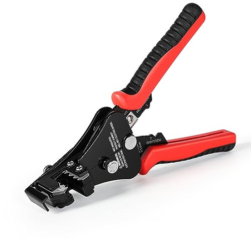 YUMILI Abisolierzange, Multifunktionale Photovoltaik-Solar-Crimpzange, Kabelschneider 2,5/4/6 Mm², Elektrische Automatische Abisolierzange Zum Schneiden, Schälen, Trimmen Und Abisolieren