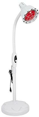 AOAPUMM Lampada a infrarossi, 275 W, riscaldatore a infrarossi, lampada a luce rossa, per terapia della luce a infrarossi, lampada speciale 0-115 gradi