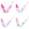 Cadena Chupete Bebe,4 PCS Chupetes de Clip Portachupete Bebe Correa Chupete Chupetero con Clip para Niñas