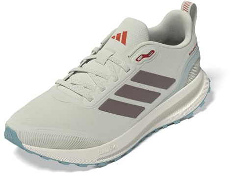 adidas Men's RUNFALCON 5 TR Running Shoes, Alumina/Warm Clay/Mint ton, 10.5 UK