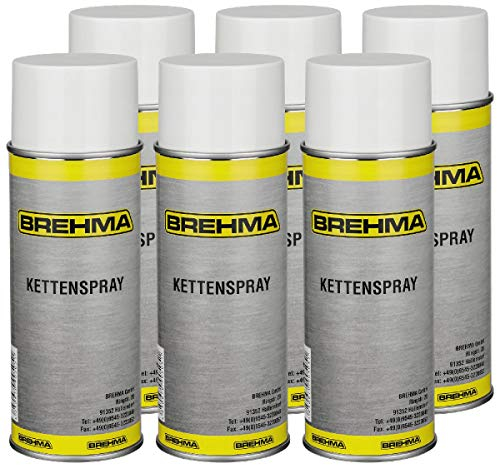 6x Kettenspray Kettenfett 400 ml für O-Ring-Ketten geeignet transparent …