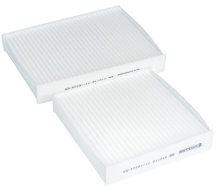 STELLOX 71-10324-SX Filter, Innenraumfilter – Kabinenluftfilter Satz (2er Set) – Für PKW