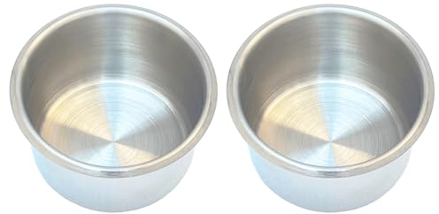SEETOOOGAMES Lot de 2 Porte-gobelets Jumbo en Acier Inoxydable de 8,9 cm