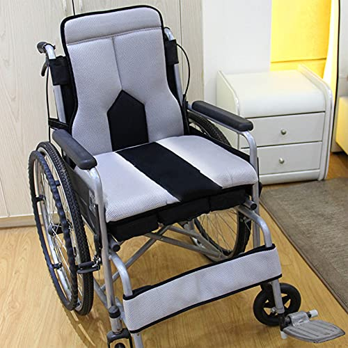 SUMBITOD Rollstuhlkissen, Atmungsaktives Sitzkissen ​Wabendesign mit rutschfestem Bezug Schmerzlinderndes Sitzkissen für Home Office Stuhl Auto Rollstuhl