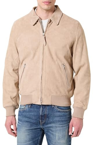 veste classique en chevre velours schott,LCYALESS