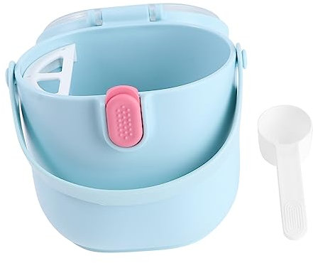Holibanna Milchpulverbox Mit Löffel Tragbarer Behälter Für Milchpulver Verschließbar Und Auslaufsicher Für Reisen Und Outdoor